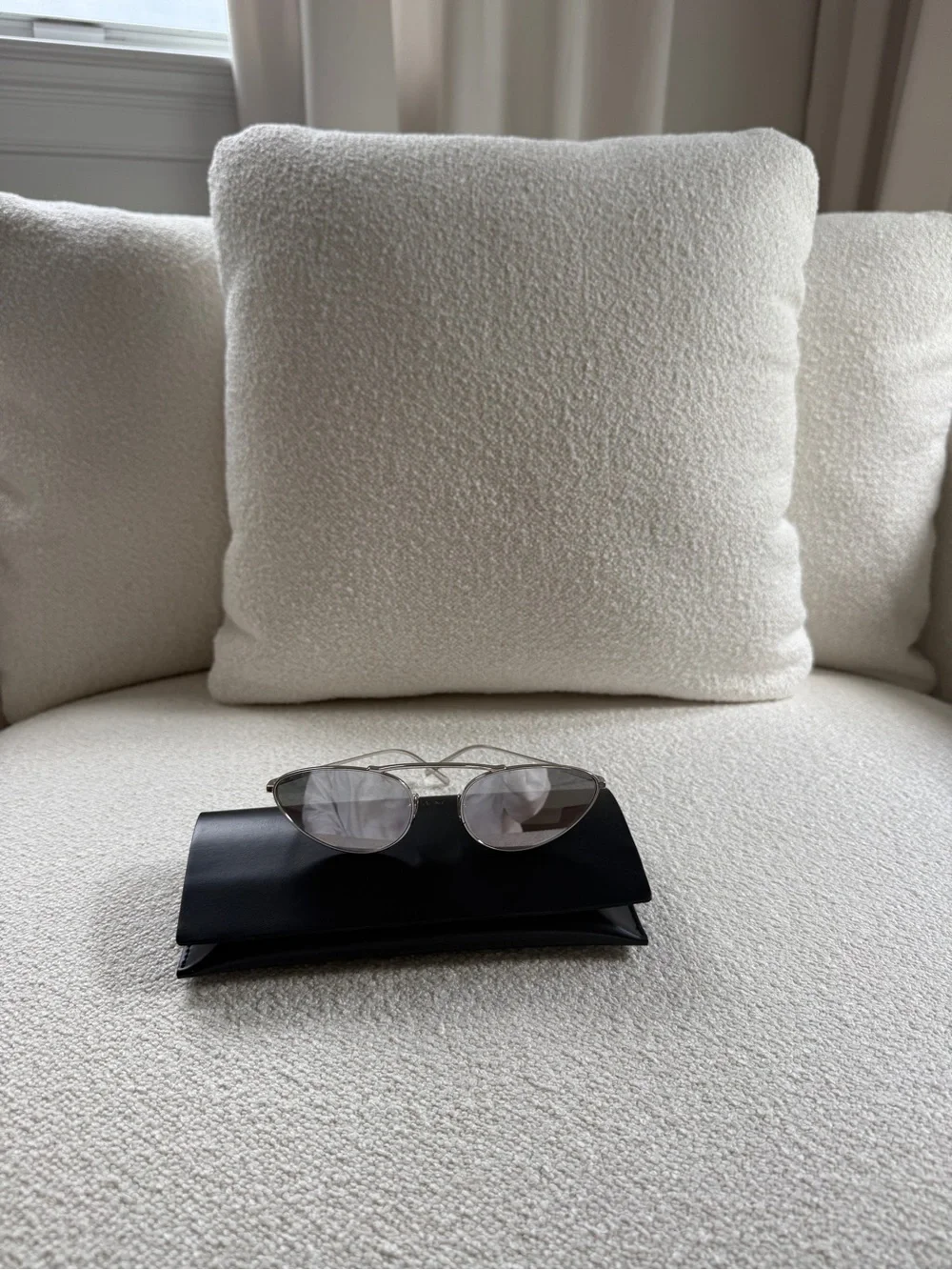 Yves Saint Lauren Cat eye Gray Lens Sunglasses